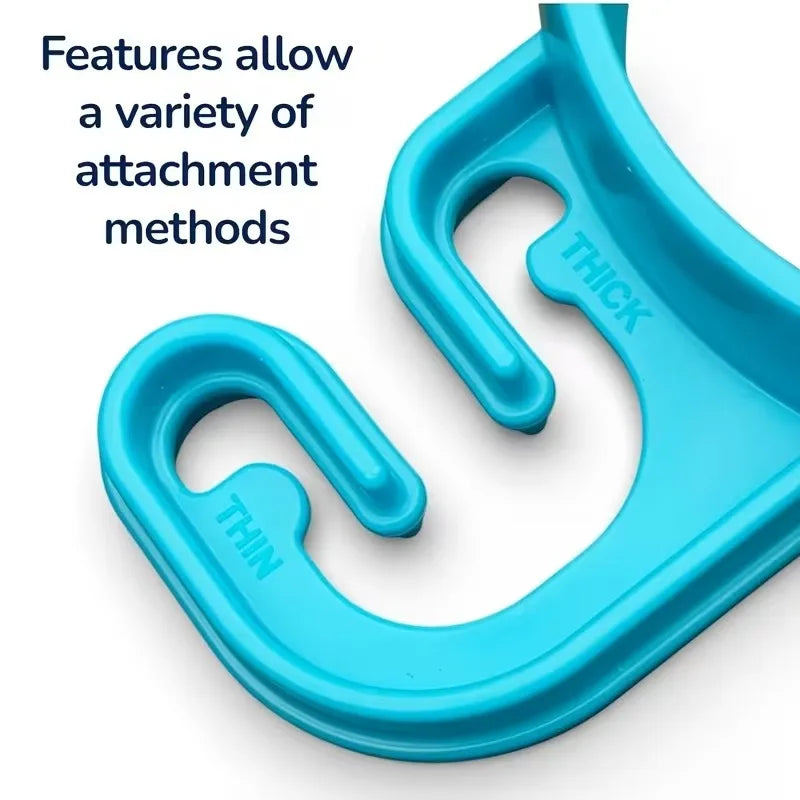 Pickleball & Tennis Fence Ball Holder – Court Clamp