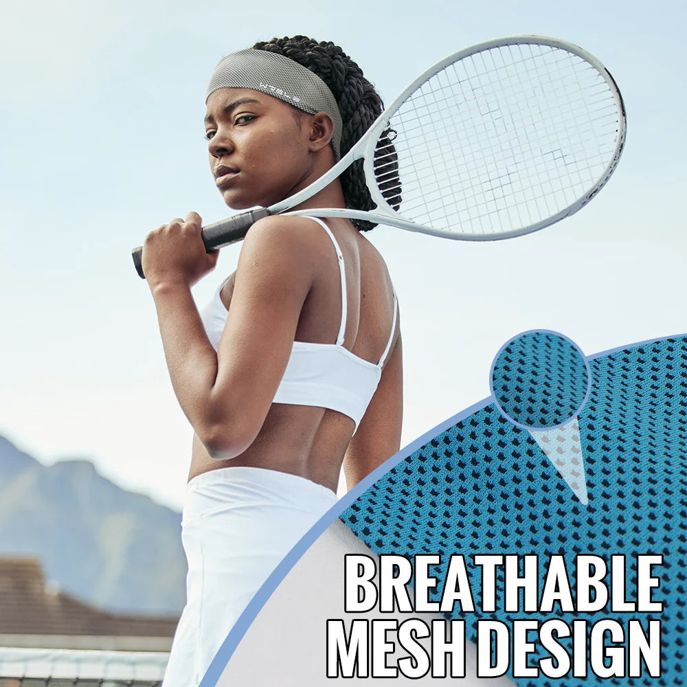 Quick-Dry Sports Sweatband – Non-Slip Headband