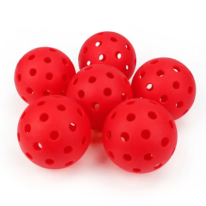 Outdoor Pickleball Balls – 40-Hole Durable Practice Set