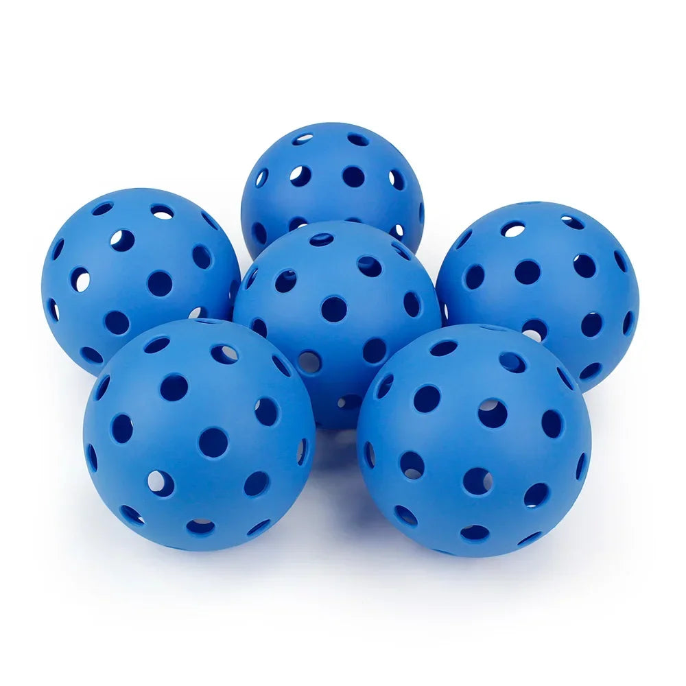 Outdoor Pickleball Balls – 40-Hole Durable Practice Set