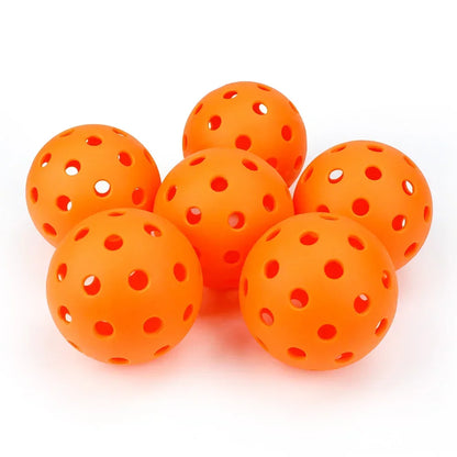 Outdoor Pickleball Balls – 40-Hole Durable Practice Set