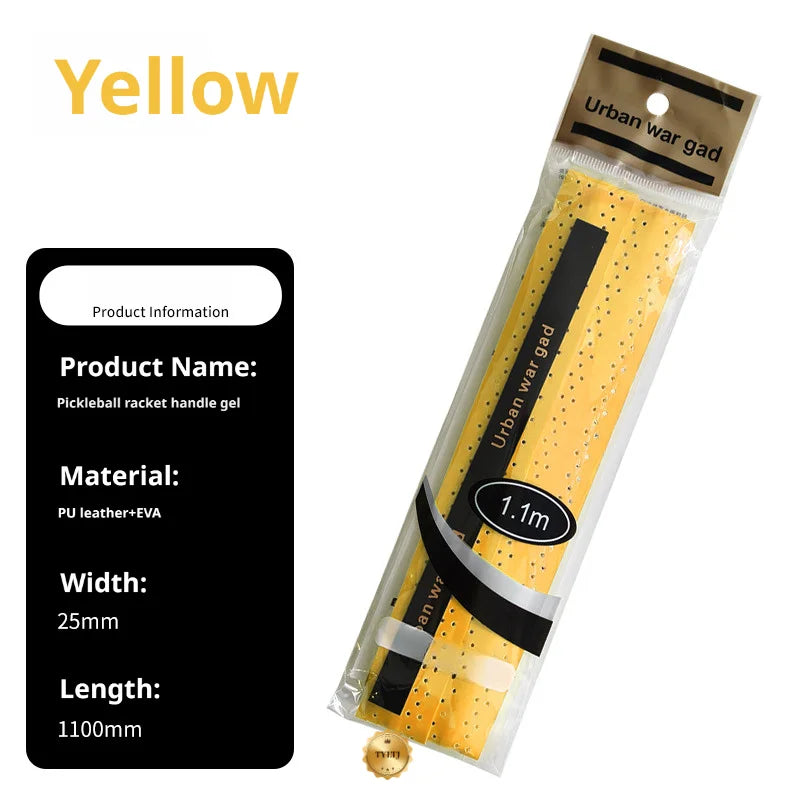 Pickleball Paddle Handle Gel Wrap – Non-Slip Grip Cover