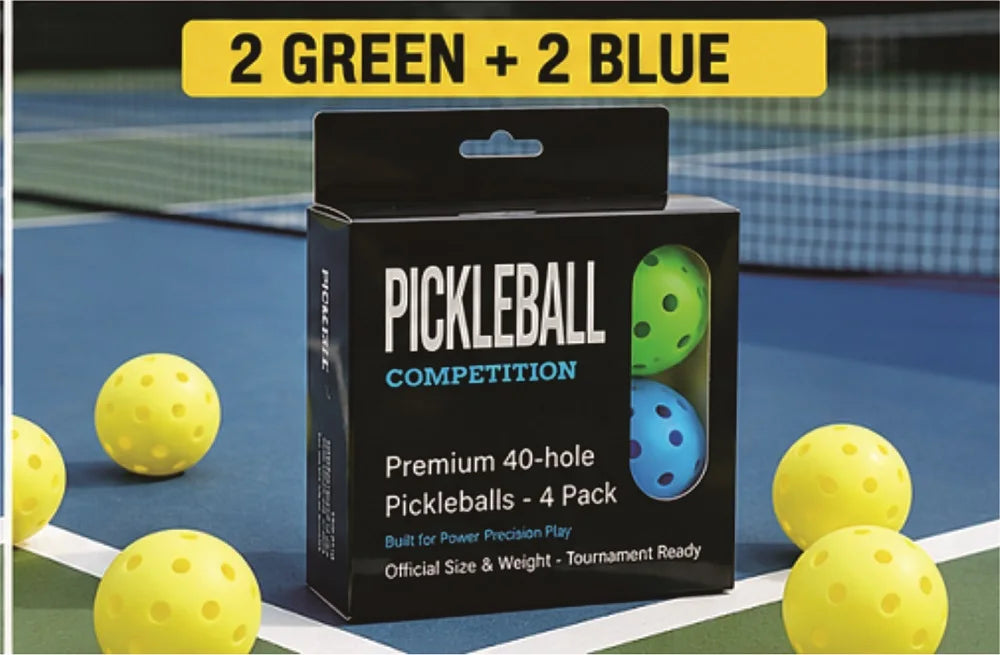Pickleball Ball Practice Set – Indoor & Outdoor 74mm Balls