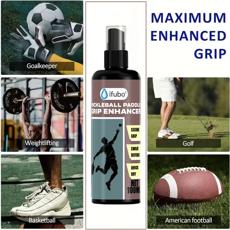 Pickleball Grip Spray – Anti-Slip Grip Enhancer
