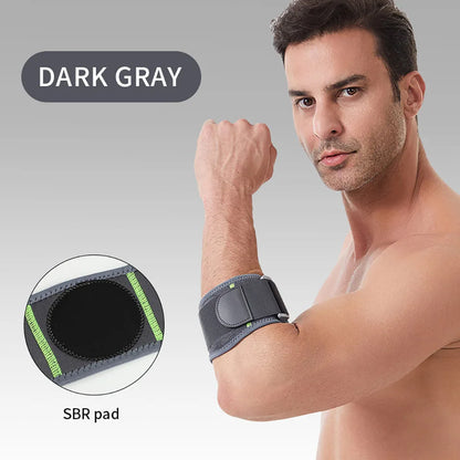 Tennis Elbow Forearm Compression Strap – Adjustable Support Band