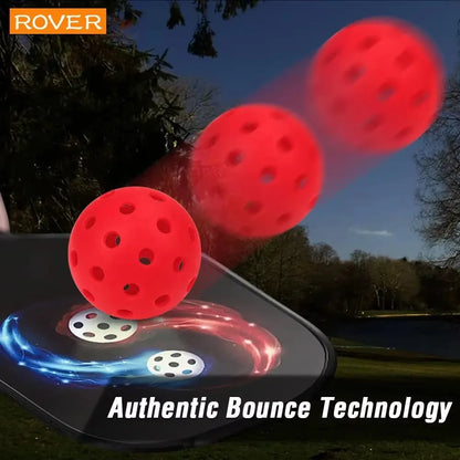 Outdoor Pickleball Balls – 40-Hole Durable Practice Set