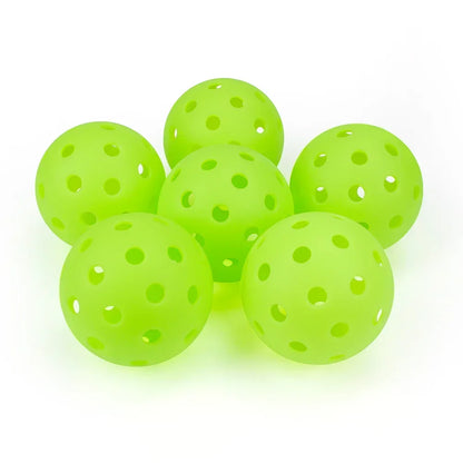Outdoor Pickleball Balls – 40-Hole Durable Practice Set