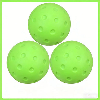 Quiet Indoor Pickleball Balls – 74mm Soft Training Balls