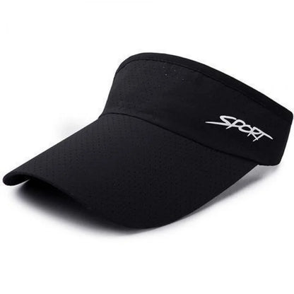 Quick-Dry Sports Visor – Adjustable UV Sun Hat