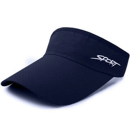 Quick-Dry Sports Visor – Adjustable UV Sun Hat