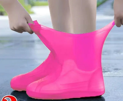 Waterproof Silicone Shoe Covers – Reusable Rain Protection
