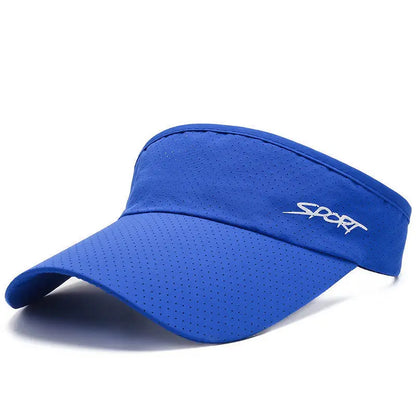 Quick-Dry Sports Visor – Adjustable UV Sun Hat