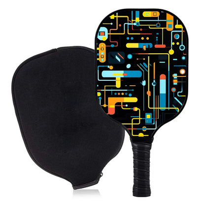 Carbon Fiber Pickleball Paddle Set – 2 Paddles & Carrying Bag