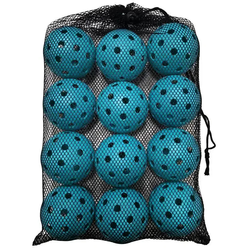 Indoor Pickleball Balls – 40-Hole 74mm Training Set
