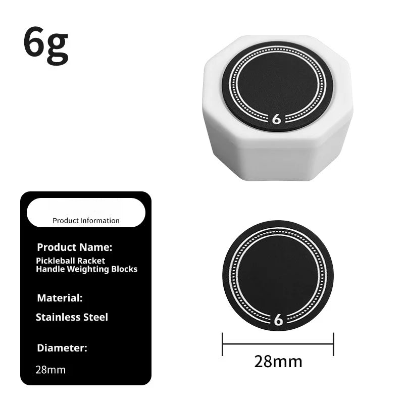 Pickleball Paddle Weighting Tape – Custom Balance & Stability
