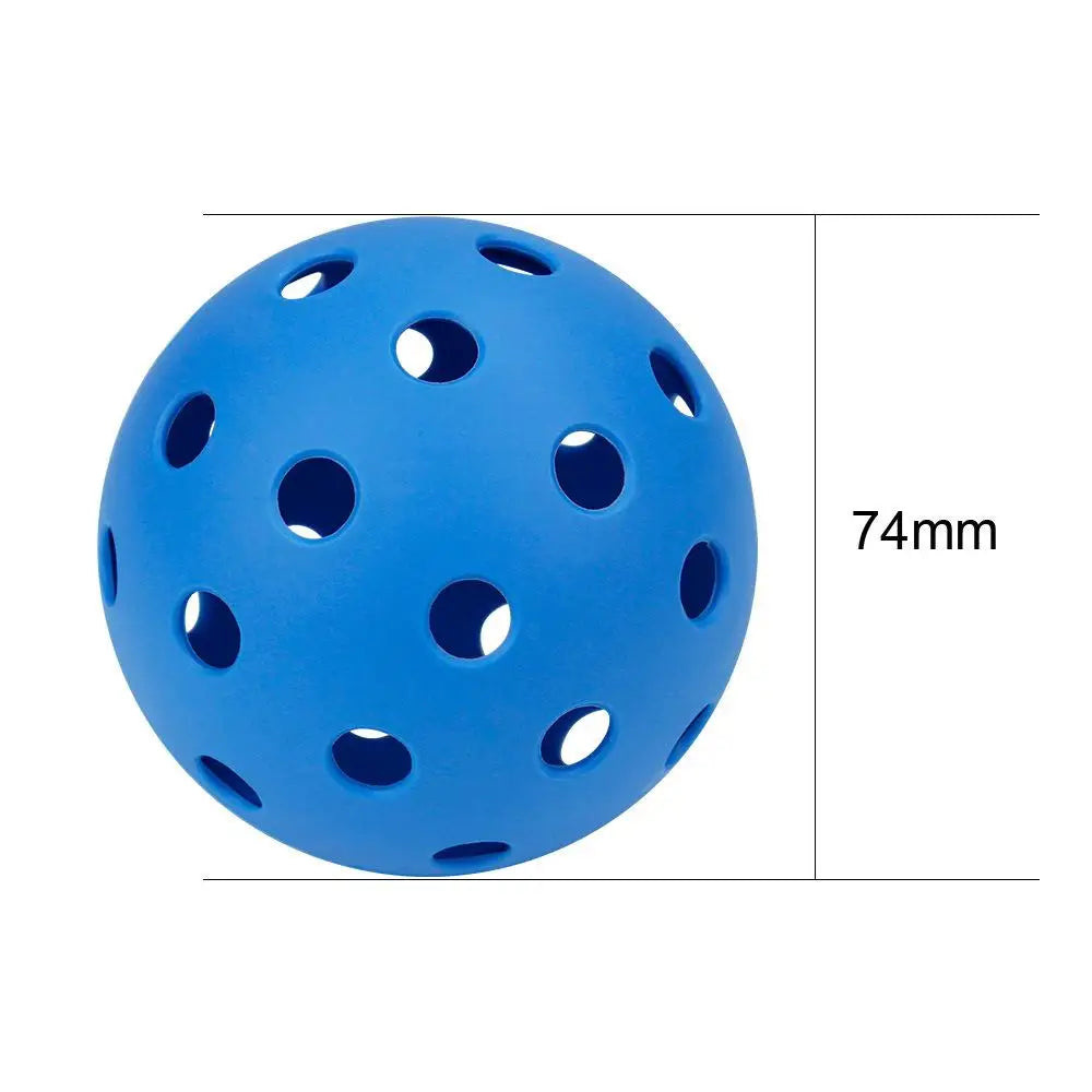Outdoor Pickleball Balls – 40-Hole 74mm Durable Set