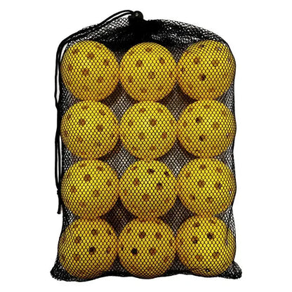 Indoor Pickleball Balls – 40-Hole 74mm Training Set