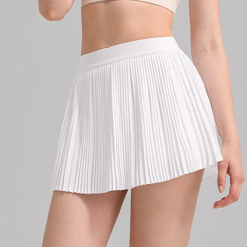 Women's Pleated Tennis Skirt with Pockets – Athletic Pickleball Skort