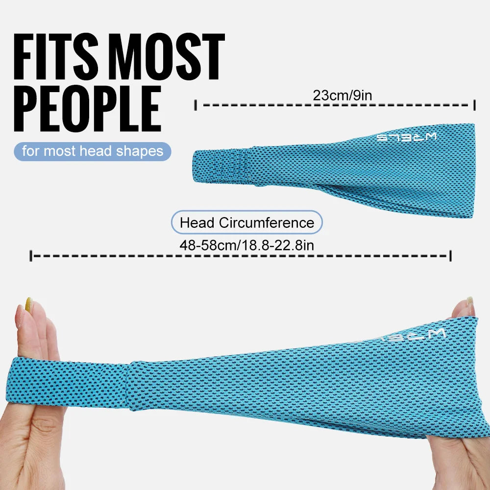 Quick-Dry Sports Sweatband – Non-Slip Headband