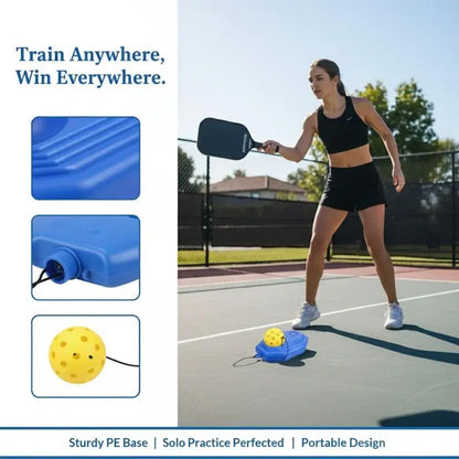 Pickleball Rebound Training Ball – Solo Practice Trainer