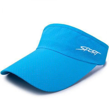 Quick-Dry Sports Visor – Adjustable UV Sun Hat