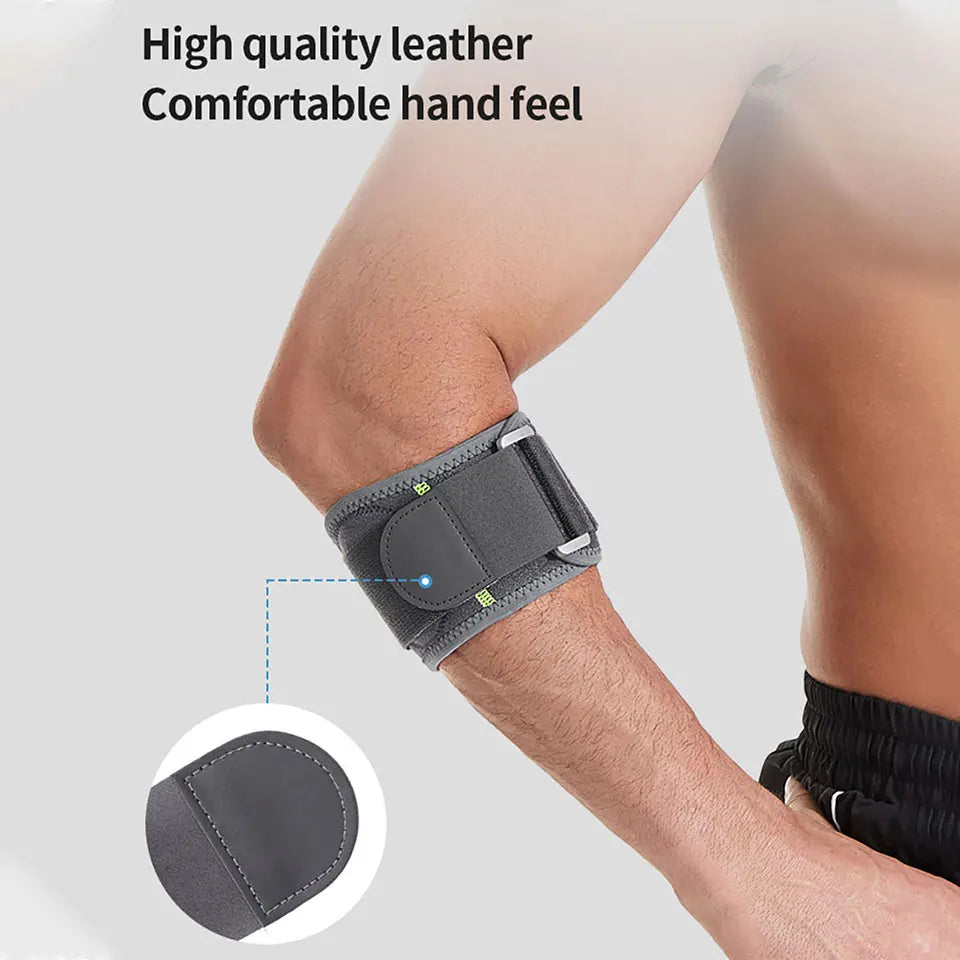 Tennis Elbow Forearm Compression Strap – Adjustable Support Band