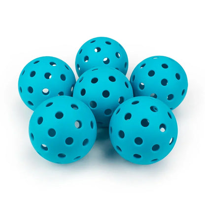 Outdoor Pickleball Balls – 40-Hole Durable Practice Set