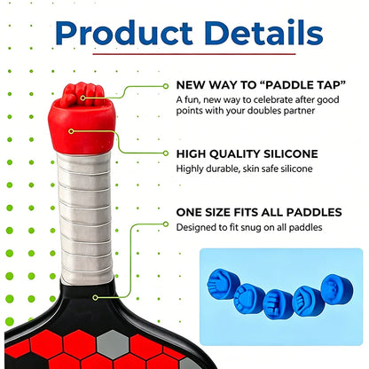 Pickleball Paddle End Caps – 5-Pack