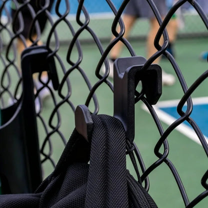 Pickleball Fence Hooks – 2-Pack Court Gear Organizer