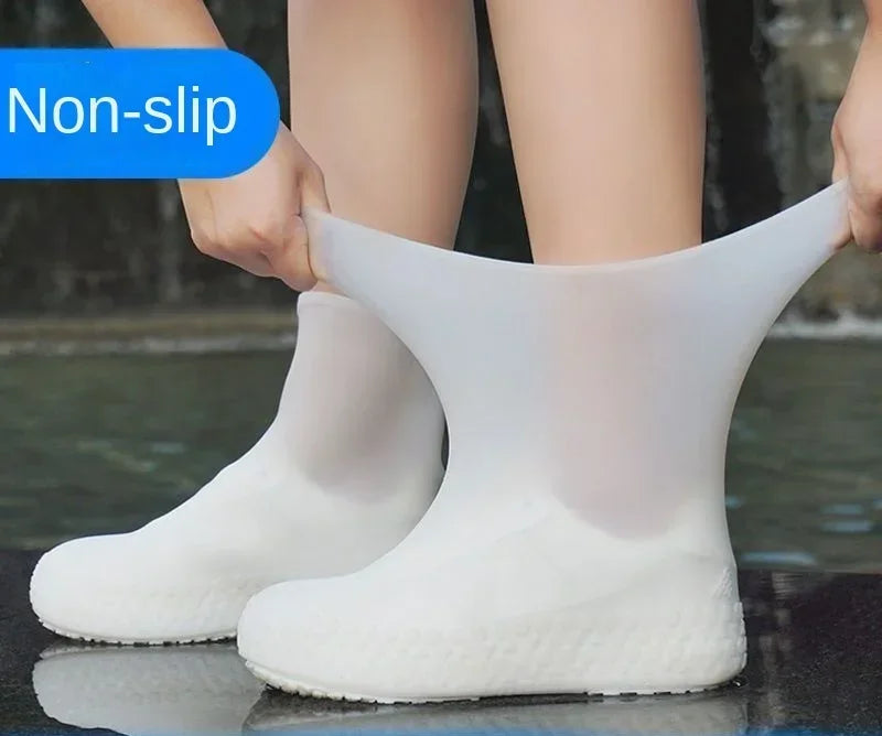 Waterproof Silicone Shoe Covers – Reusable Rain Protection