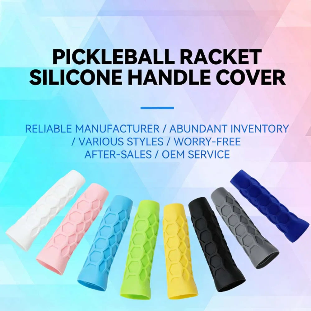 Pickleball Paddle Grip Sleeve – Shock-Absorbing Silicone Cover